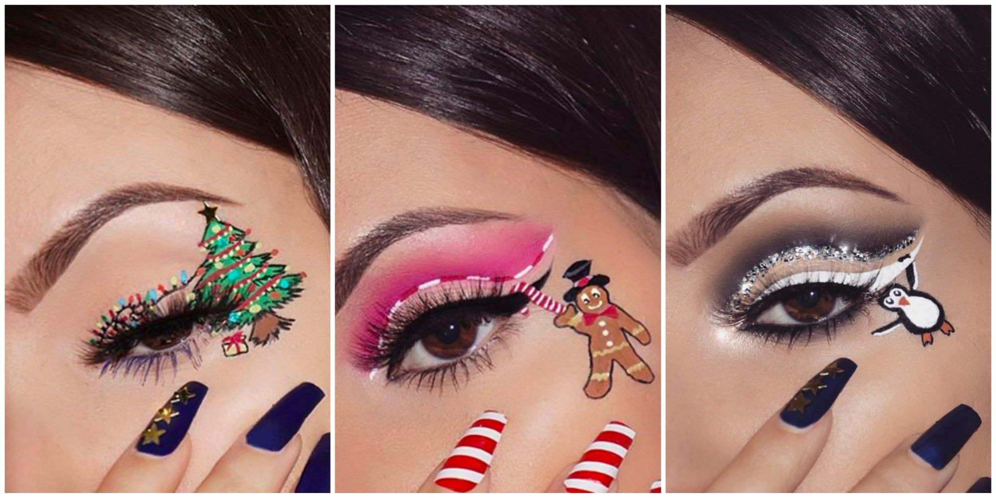 Unique Eye Makeup Ideas These Festive Makeup Looks Are The Most Magical Thing Youll See