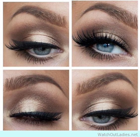 Wedding Makeup Blue Eyes Brown Hair Best Ideas For Makeup Tutorials Amazing Gold And Brown Makeup For