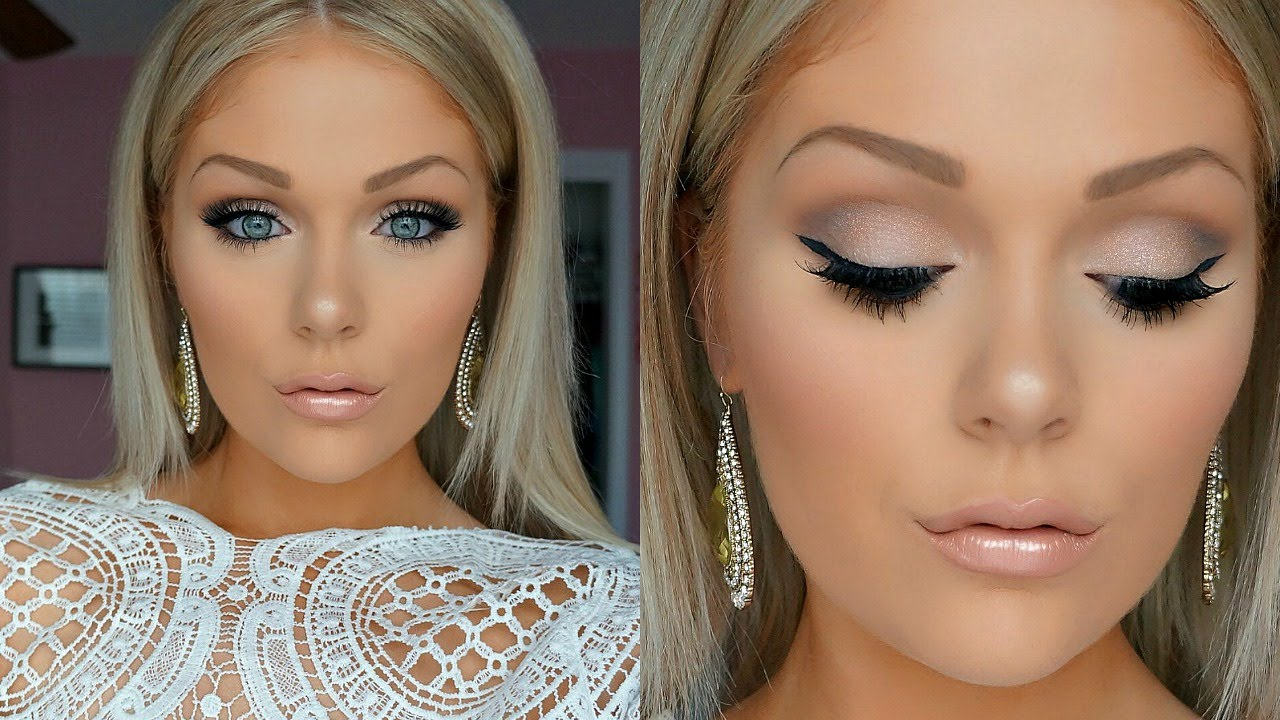 Wedding Makeup For Blue Eyes Bridal Makeup Tutorial 2016 Wedding Makeup Youtube