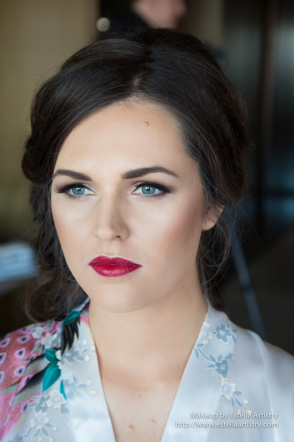 Wedding Makeup For Blue Eyes Georgie Wedding Makeup 1 Canberra Makeup Artist Estella Artistry