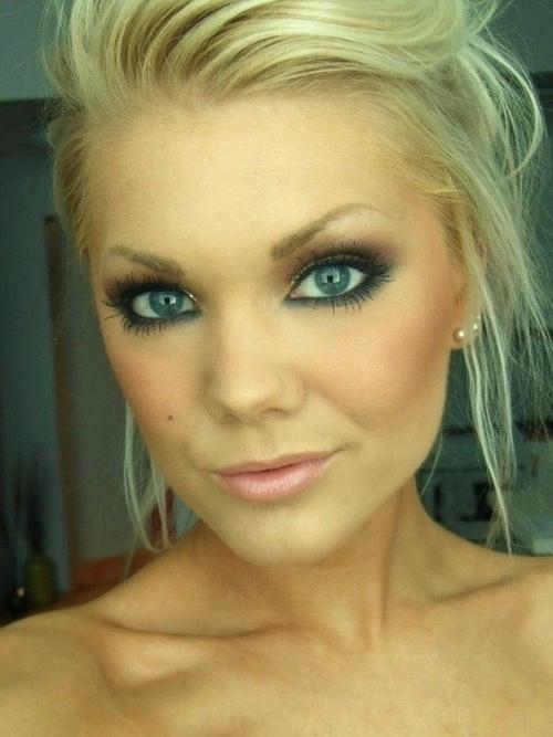 Wedding Makeup Tutorial For Blue Eyes Awesome Bridal Makeup Smokey Eye For Blue Eyes For