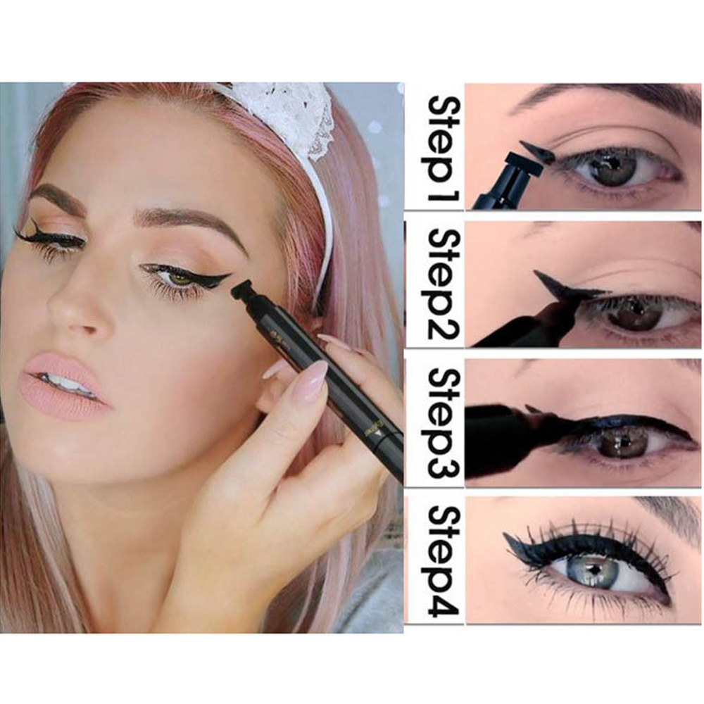 Winged Eye Makeup Miss Ross Makeup Liquid Rose Eyeliner Pencil Maquiagem Quick Dry