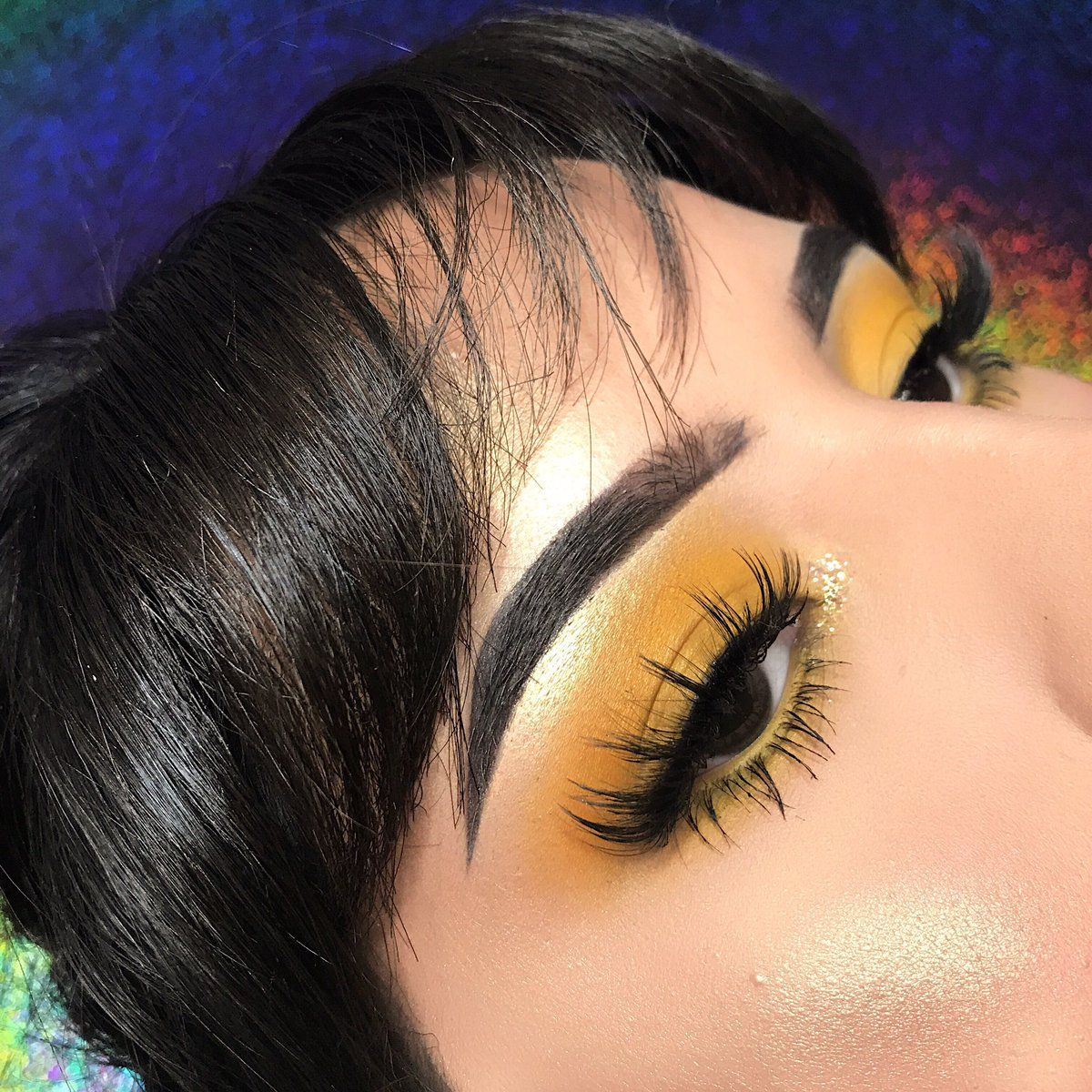 Yellow Eye Makeup Ive Really Been Digging Yellow Lately I Guess Cause It Actually