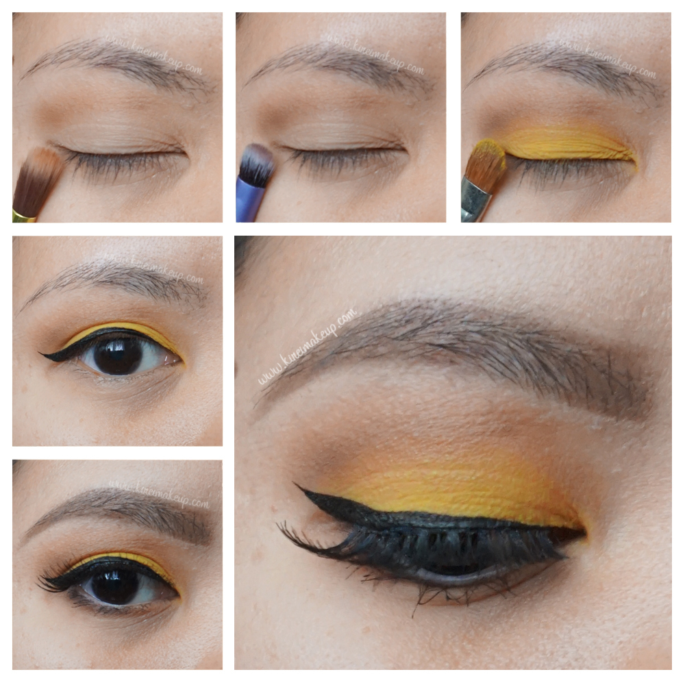 Yellow Eye Makeup Yellow Eye Makeup Tutorial Kirei Makeup