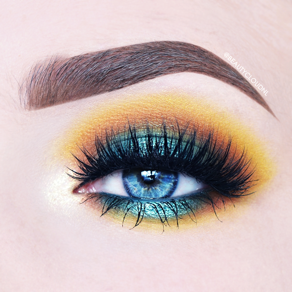 Yellow Eye Makeup Yellow Makeup Tutorial Makeup Liners Shadows Makeup Yellow